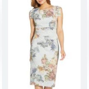 Adrianna Papell Women's Sky Blue cocktail dress size 4